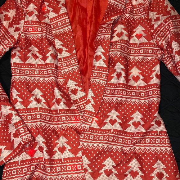 🆕 Christmas Light-Up Blazer - Picture 4 of 5